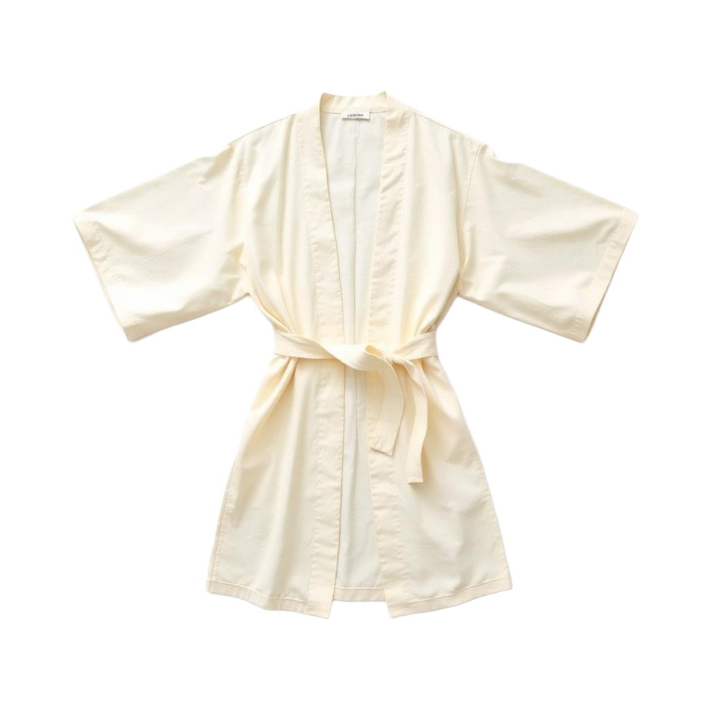 Kimono robe front view